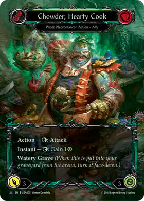 Chowder, Hearty Cook (Marvel) [SEA075] [High Seas] Cold Foil