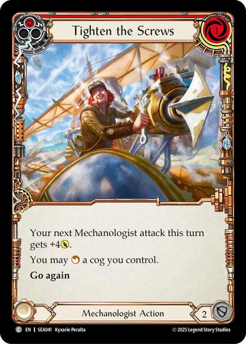 Tighten the Screws [SEA041] [High Seas] Rainbow Foil