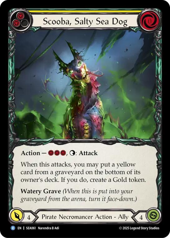 Scooba, Salty Sea Dog [SEA061] [High Seas]