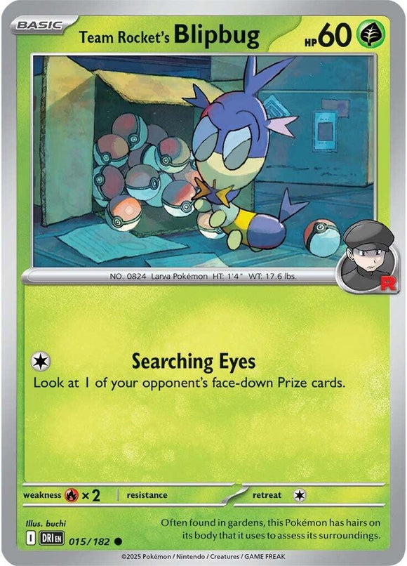 Team Rocket's Blipbug [015/182] [Destined Rivals]