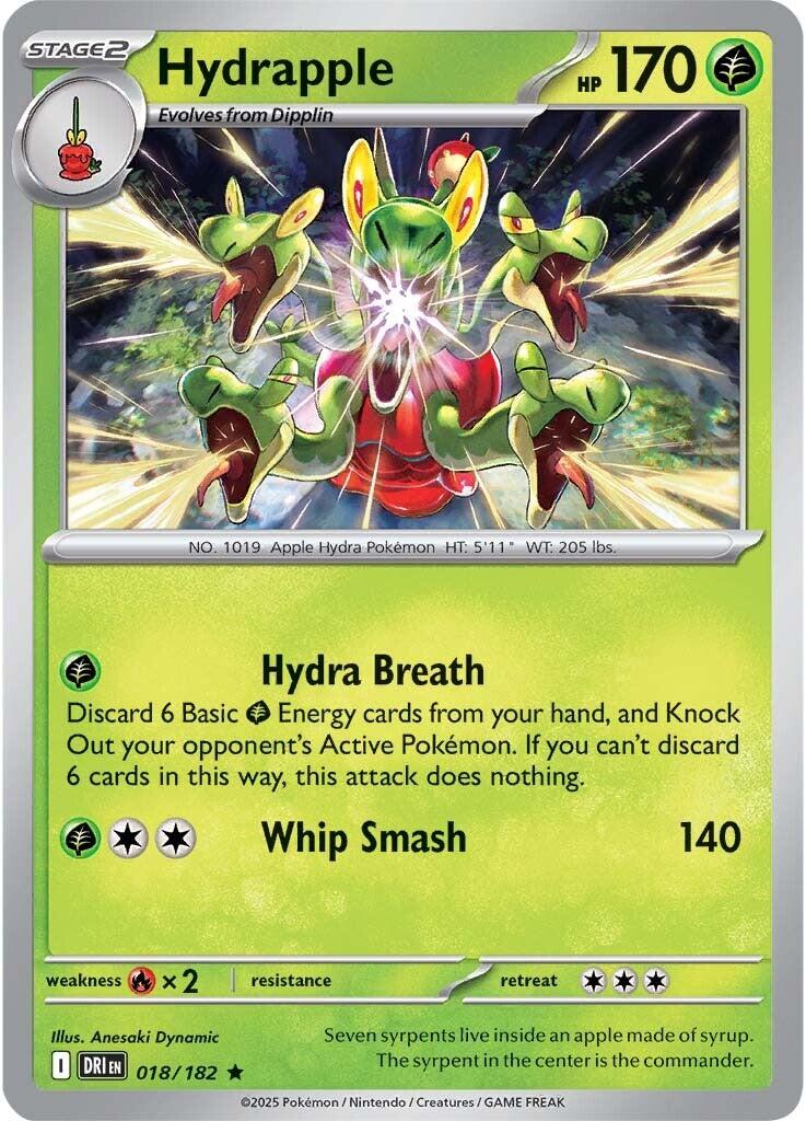 Hydrapple - 018/182 [018/182] [Destined Rivals] Reverse Holofoil