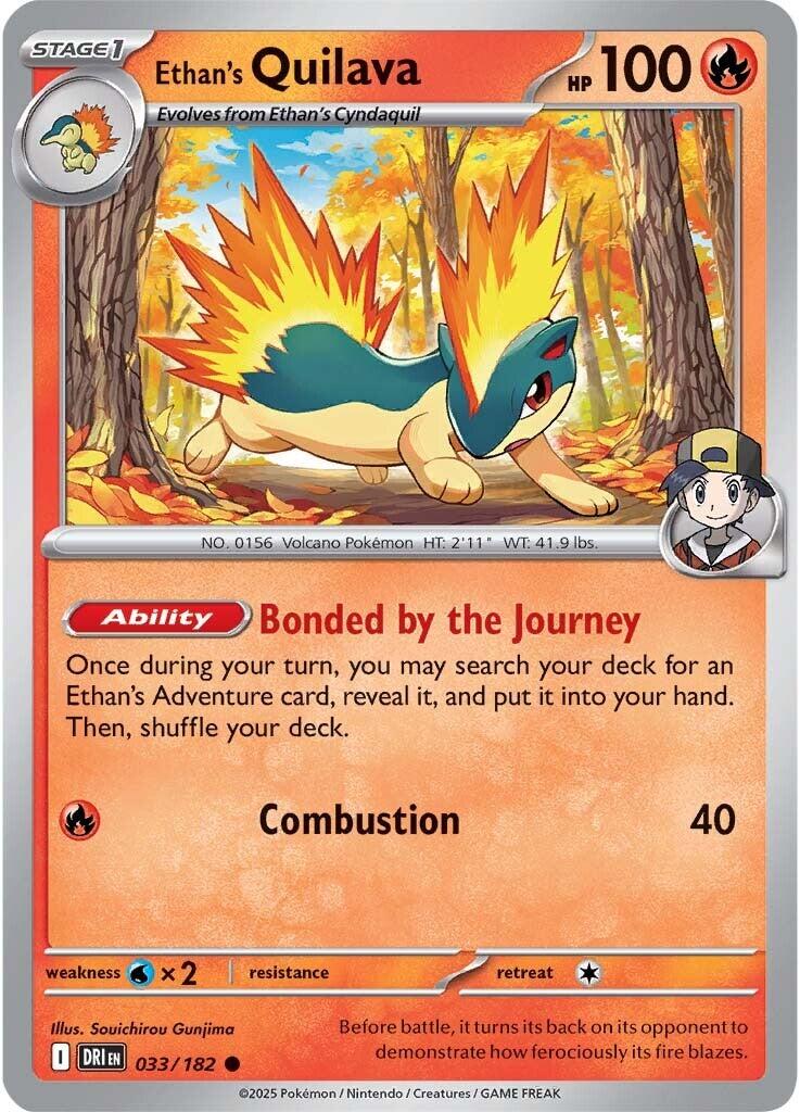 Ethan's Quilava [033/182] [Destined Rivals]