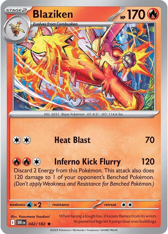 Blaziken - 042/182 [042/182] [Destined Rivals] Holofoil