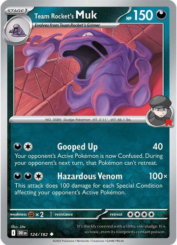 Team Rocket's Muk [124/182] [Destined Rivals] Reverse Holofoil