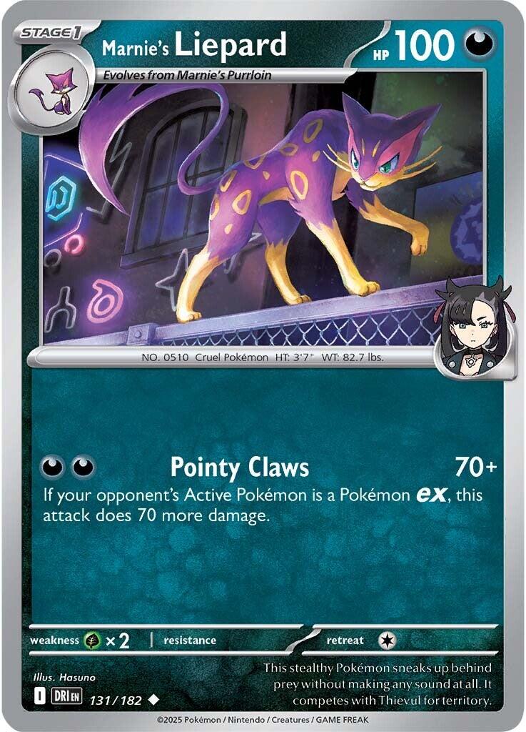 Marnie's Liepard [131/182] [Destined Rivals]