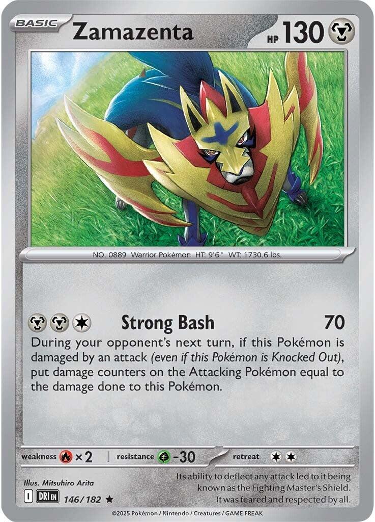 Zamazenta - 146/182 [146/182] [Destined Rivals] Reverse Holofoil