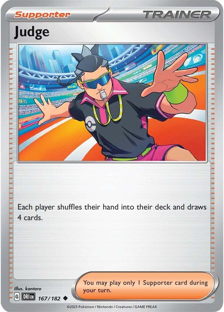 Judge - 167/182 [167/182] [Destined Rivals] Reverse Holofoil
