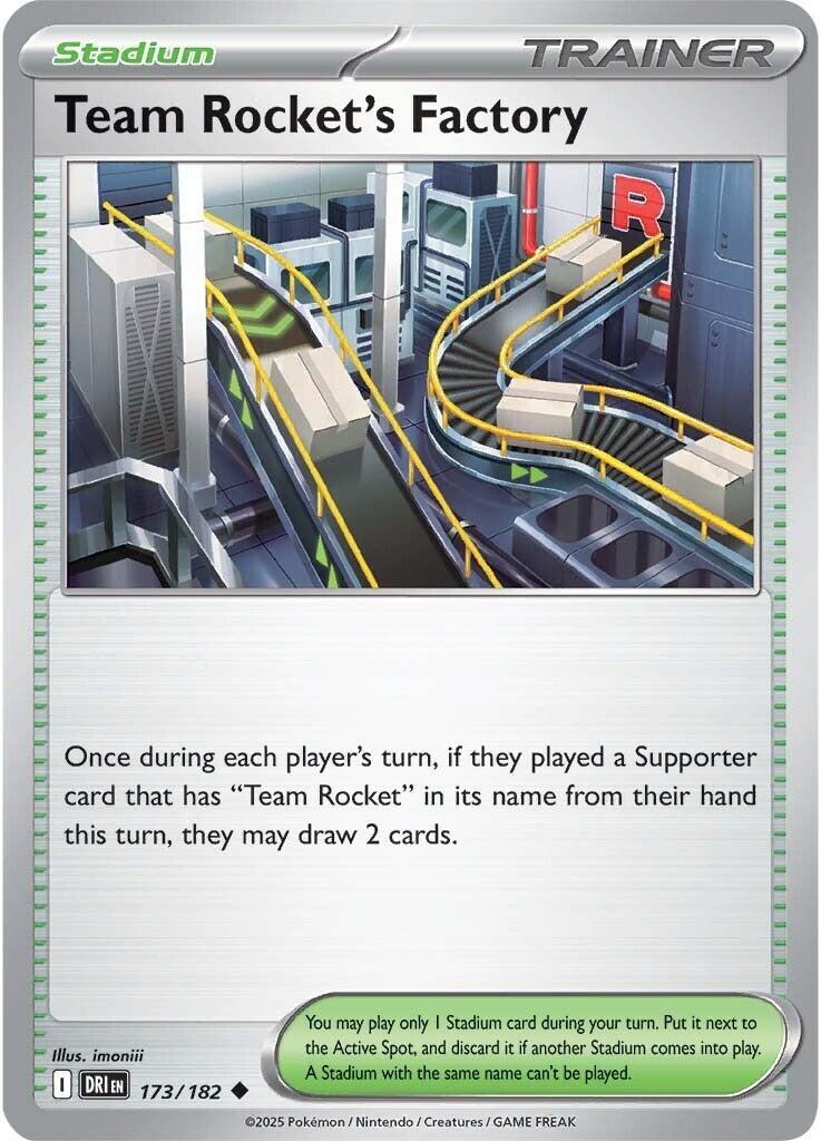 Team Rocket's Factory [173/182] [Destined Rivals]