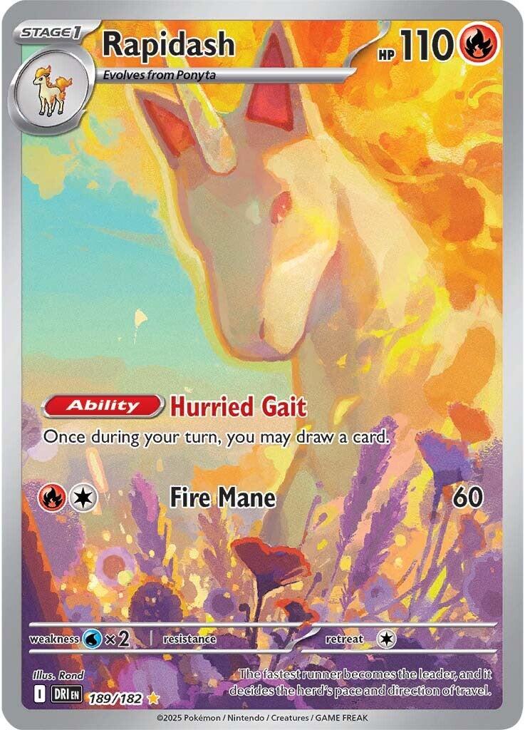 Rapidash - 189/182 [189/182] [Destined Rivals] Holofoil