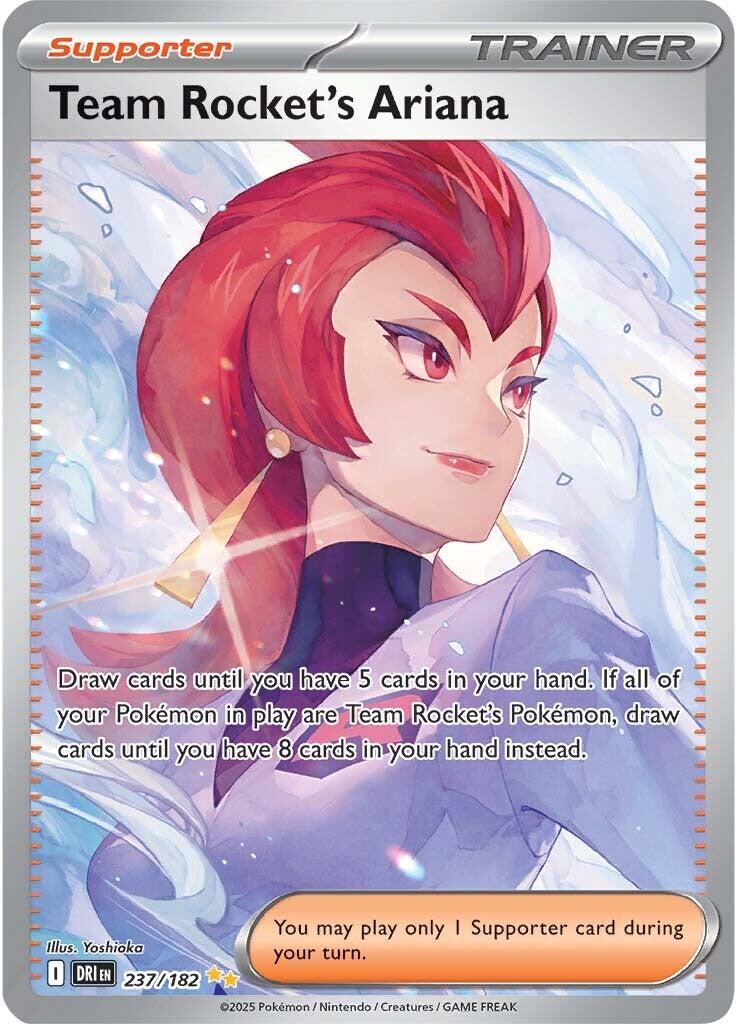 Team Rocket's Ariana - 237/182 [237/182] [Destined Rivals] Holofoil