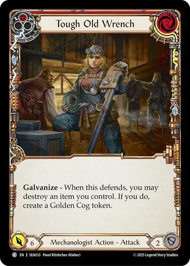 Tough Old Wrench (Red) [SEA033] [High Seas]