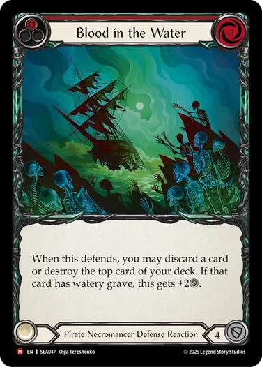 Blood in the Water [SEA047] [High Seas] Rainbow Foil