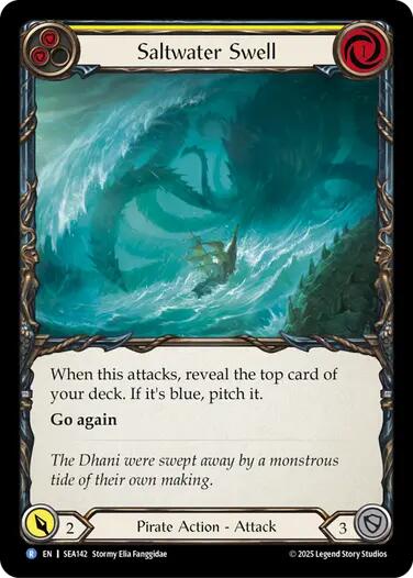 Saltwater Swell (Yellow) [SEA143] [High Seas]