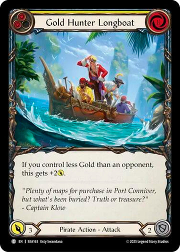 Gold Hunter Longboat [SEA163] [High Seas]