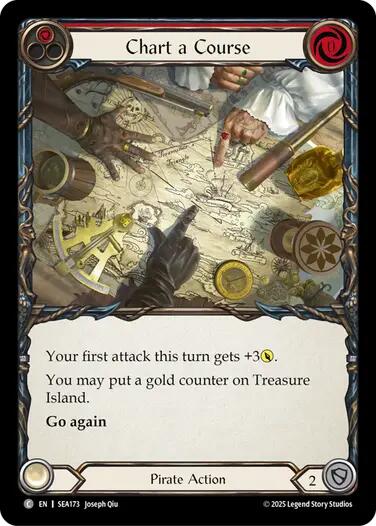 Chart a Course (Red) [SEA173] [High Seas]