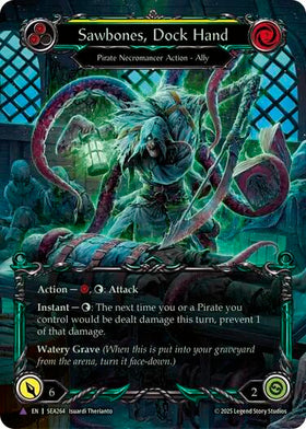 Sawbones, Dock Hand [SEA264] [High Seas] Cold Foil