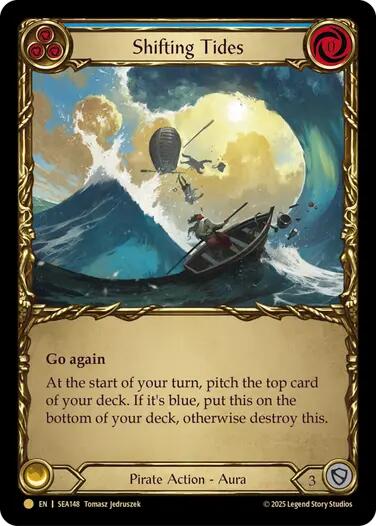 Shifting Tides (Treasure) [SEA148] [High Seas] Cold Foil