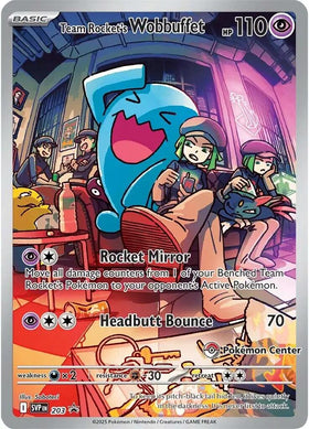 Team Rocket's Wobbuffet (Pokemon Center Exclusive) [203] [Scarlet & Violet Promo Cards] Holofoil
