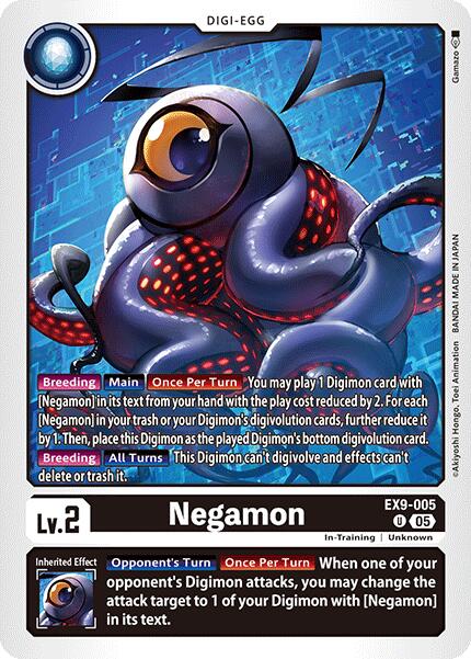 Negamon [EX9-005 U] [Versus Monsters]