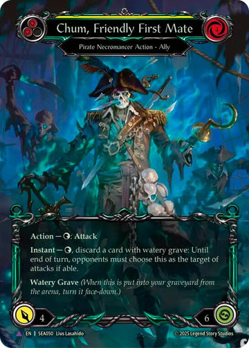 Chum, Friendly First Mate (Marvel) [SEA050] [High Seas] Cold Foil