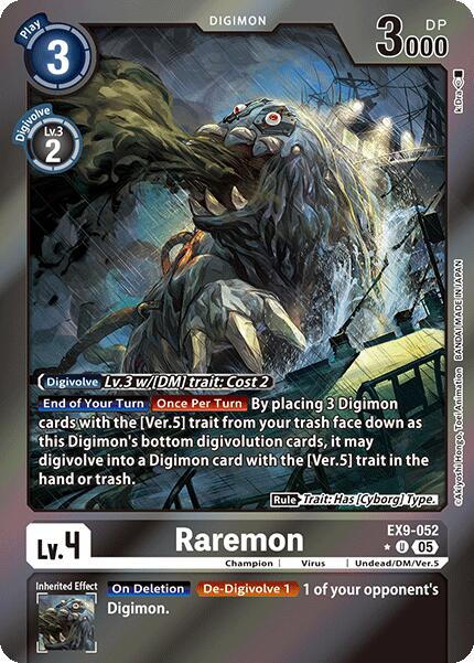 Raremon (Limited Foil) [EX9-052 U] [Versus Monsters] Foil