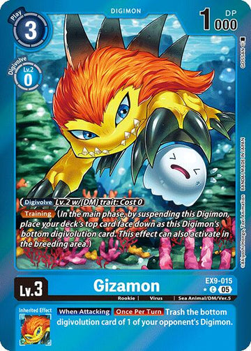 Gizamon (Limited Foil) [EX9-015 C] [Versus Monsters] Foil