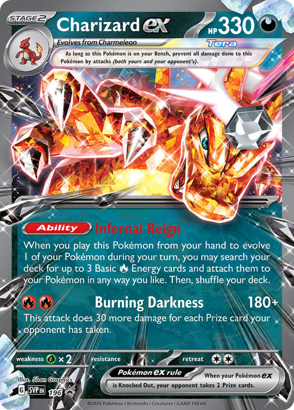 Charizard ex -196 [196] [Scarlet & Violet Promo Cards] Holofoil