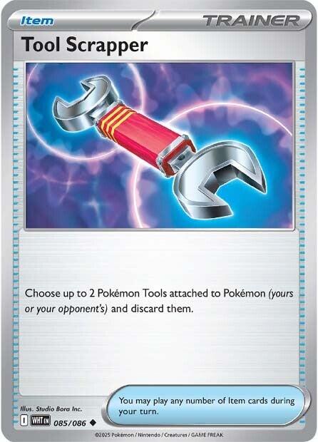 Tool Scrapper [085/086] [White Flare] Reverse Holofoil