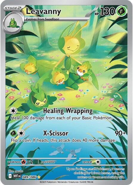 Leavanny [089/086] [White Flare] Holofoil