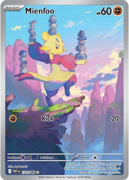 Mienfoo [133/086] [White Flare] Holofoil