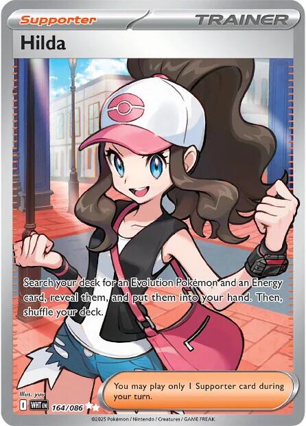 Hilda [164/086] [White Flare] Holofoil
