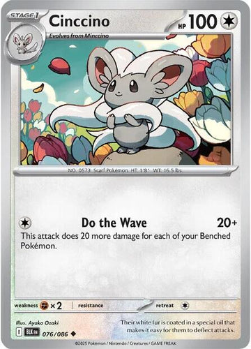 Cinccino [076/086] [Black Bolt]