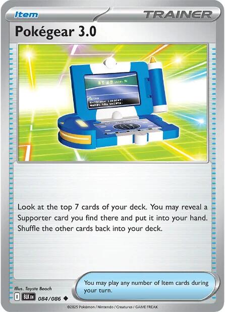 Pokegear 3.0 [084/086] [Black Bolt] Reverse Holofoil