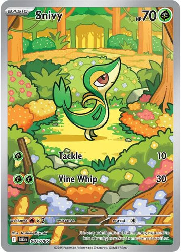 Snivy [087/086] [Black Bolt] Holofoil