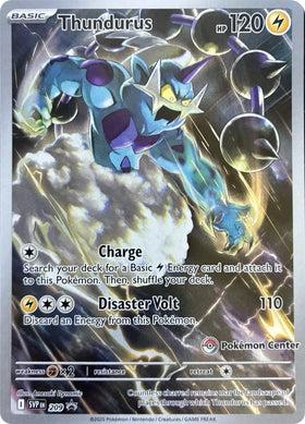 Thundurus - 209 (Pokemon Center Exclusive) [209] [Scarlet & Violet Promo Cards] Holofoil