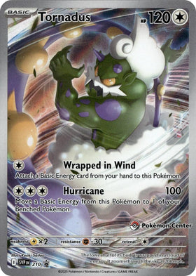 Tornadus - 210 (Pokemon Center Exclusive) [210] [Scarlet & Violet Promo Cards] Holofoil