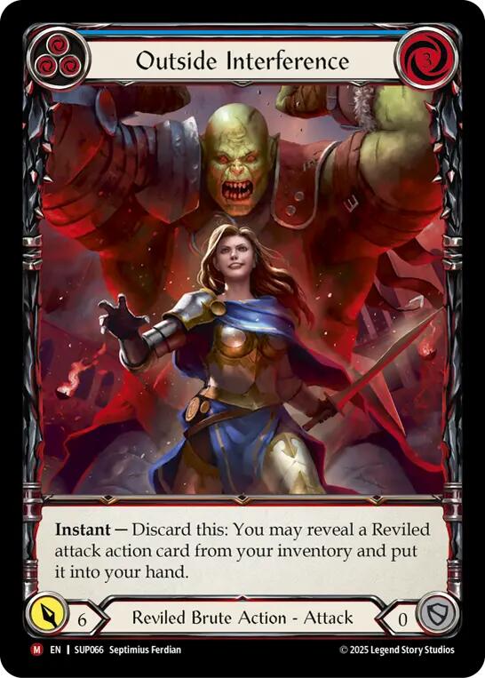 Outside Interference (Extended Art) [SUP066] [Super Slam] Cold Foil