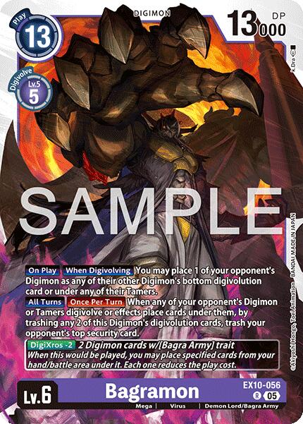 Bagramon [EX10-056 R] [Sinister Order] Foil