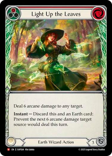 Light Up the Leaves (Red) [SUP264] [Super Slam]