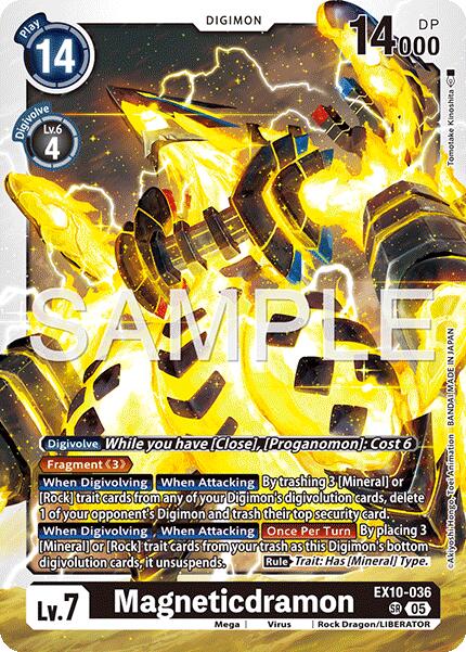 Magneticdramon [EX10-036 SR] [Sinister Order] Foil