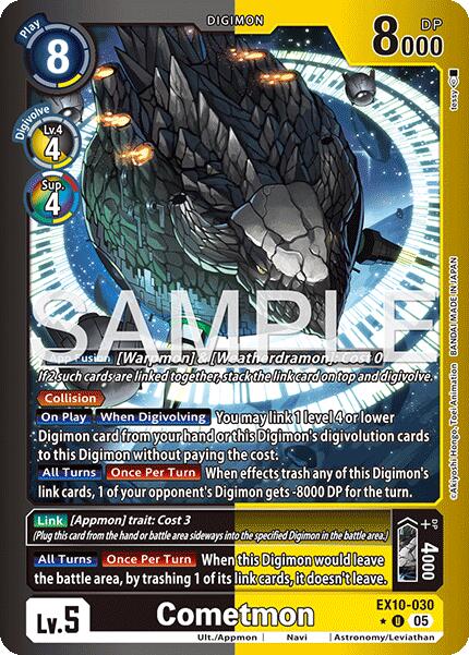 Cometmon (Limited Foil) [EX10-030 U] [Sinister Order] Foil