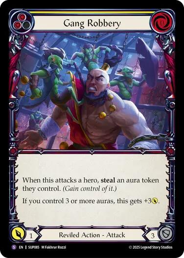 Gang Robbery [SUP085] [Super Slam] Rainbow Foil