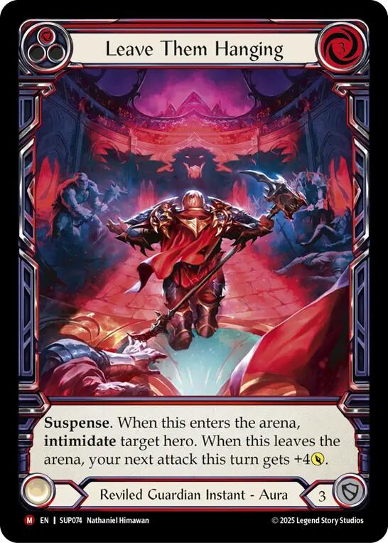 Leave Them Hanging (Extended Art) [SUP074] [Super Slam] Cold Foil