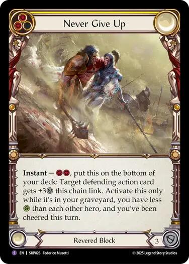 Never Give Up [SUP026] [Super Slam]