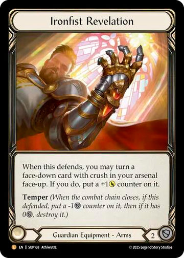 Ironfist Revelation [SUP168] [Super Slam] Rainbow Foil