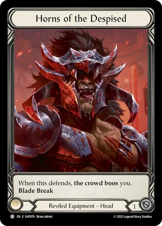 Horns of the Despised (Extended Art) [SUP079] [Super Slam] Cold Foil