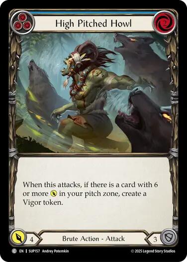 High Pitched Howl (Blue) [SUP157] [Super Slam]