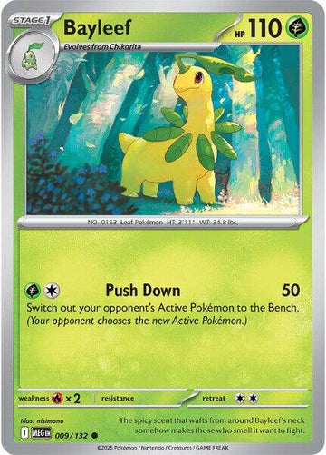 Bayleef [009/132] [Mega Evolution] Reverse Holofoil
