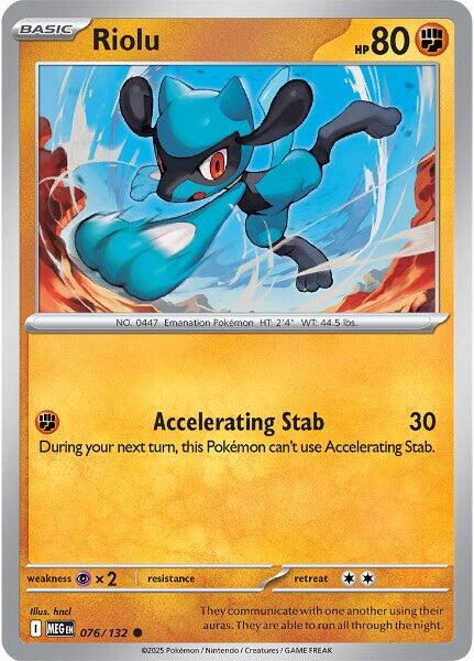 Riolu [076/132] [Mega Evolution]
