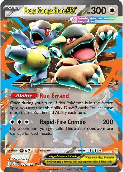 Mega Kangaskhan ex [104/132] [Mega Evolution] Holofoil
